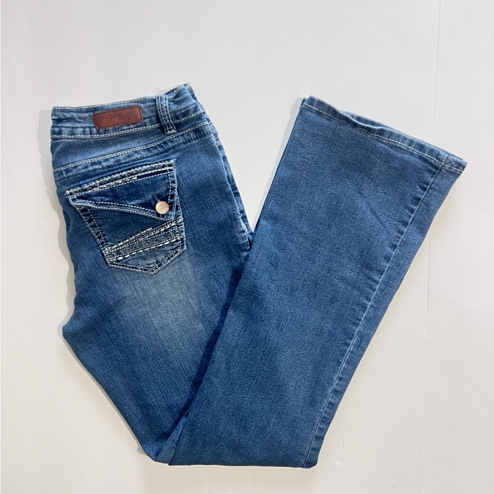 Myth of Jade Bootcut Women’s Blue Jeans 12